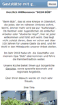 Mobile Screenshot of beim-bueb.de